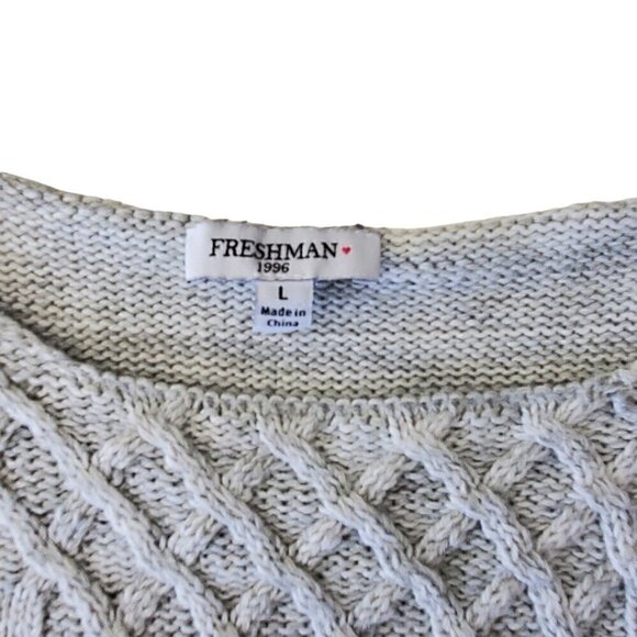 Womens Grey Sweater Size Large - Picture 5 of 8